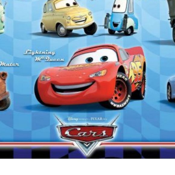 *SOLD* Disney Pixar Cars Grid Chart Movie Poster - Picture 3 of 5